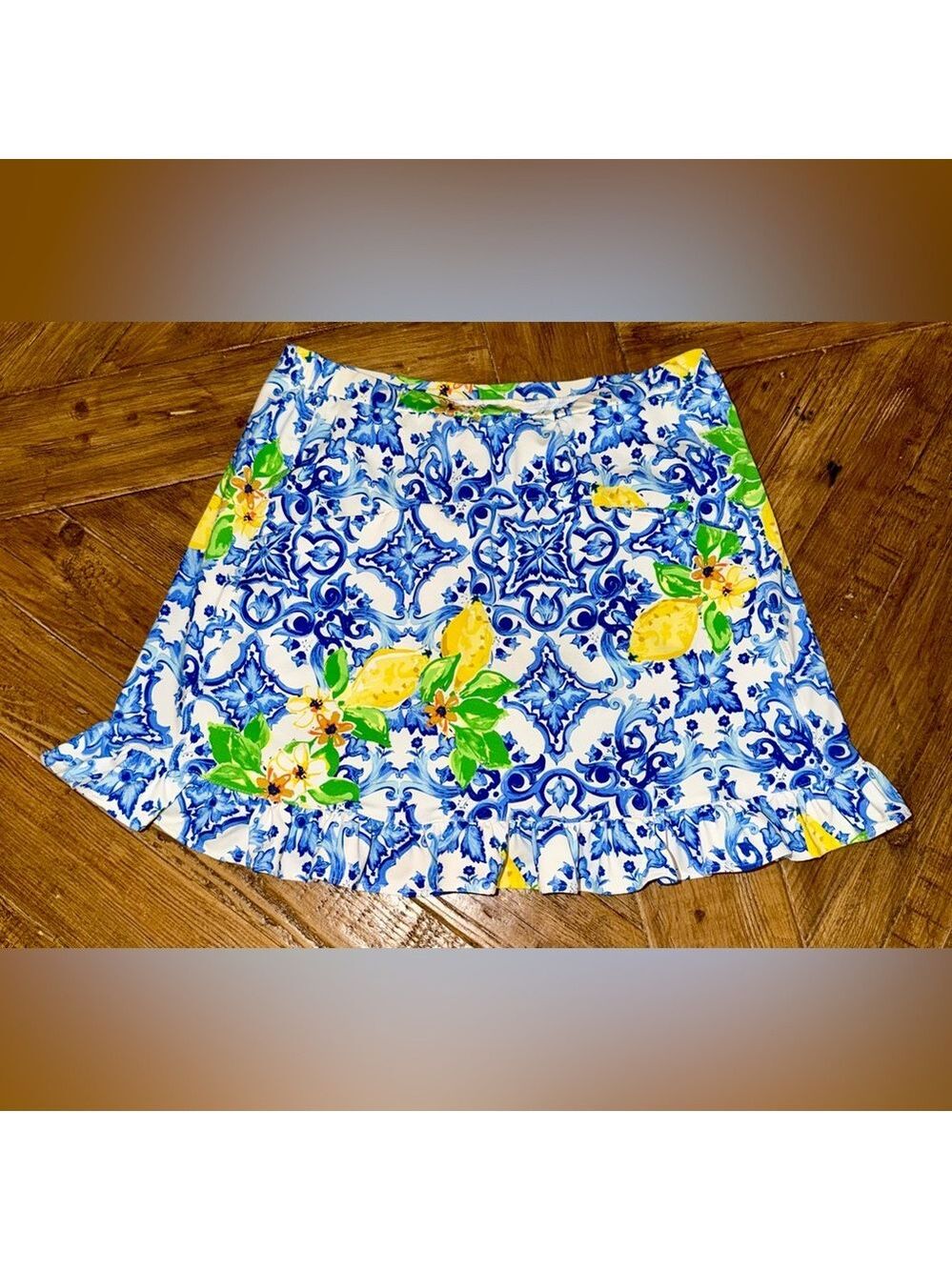 Kenny Dana Skort - Let’s Play in a cute lemon print - size XS / very nice 🍋 - Picture 11 of 12